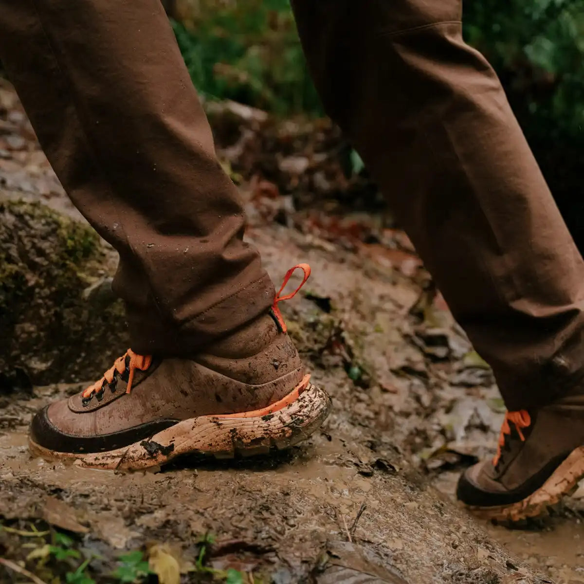 Trail Trainer Mid 4 Malt Brown/Orange Peel - Image 10