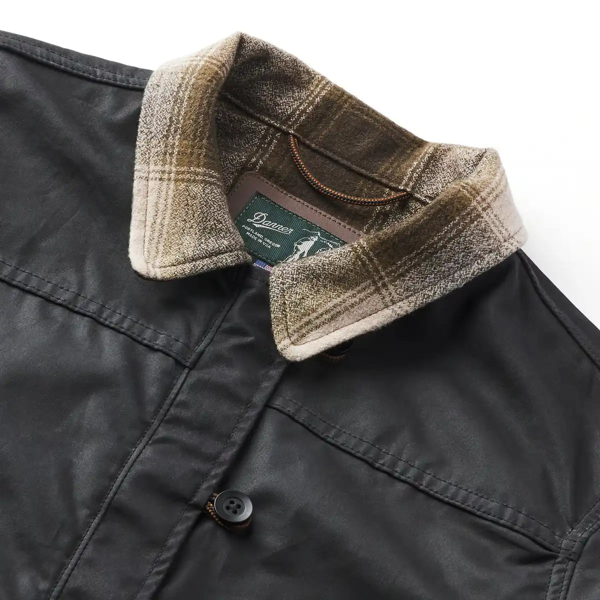 Danner Maywood Waxed Canvas Jacket Black/Earth - Image 6