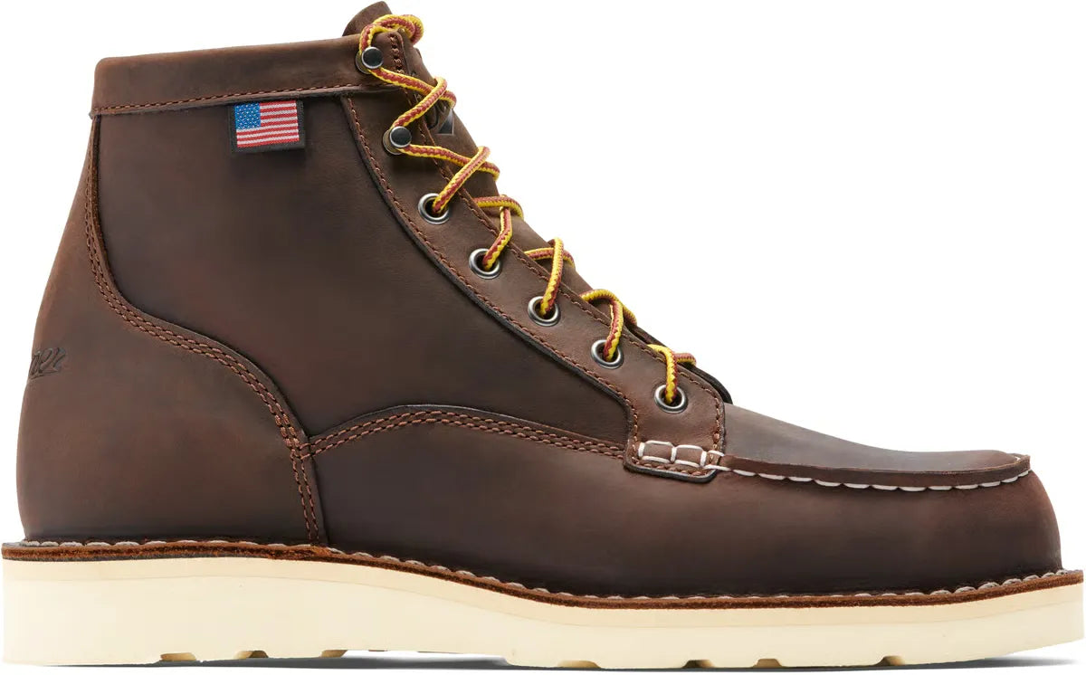 Bull Run Moc Toe 6 Brown