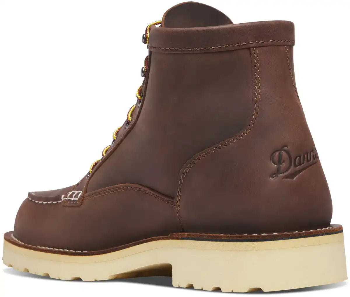 Men's Bull Run Moc Toe 6 Brown Heel ST - Image 3