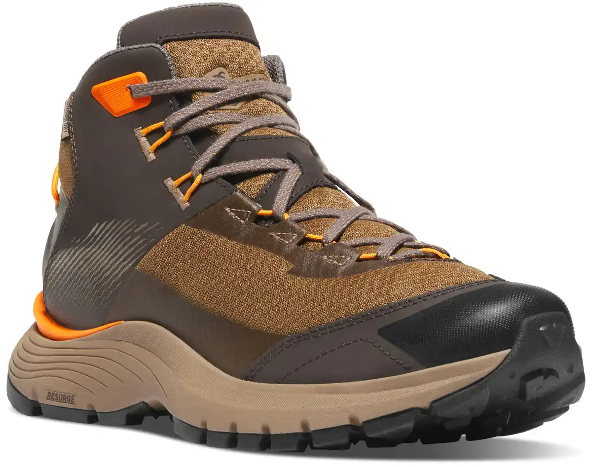 Trail Junction Mid 4 Malt Brown/Poppy Orange - Image 2