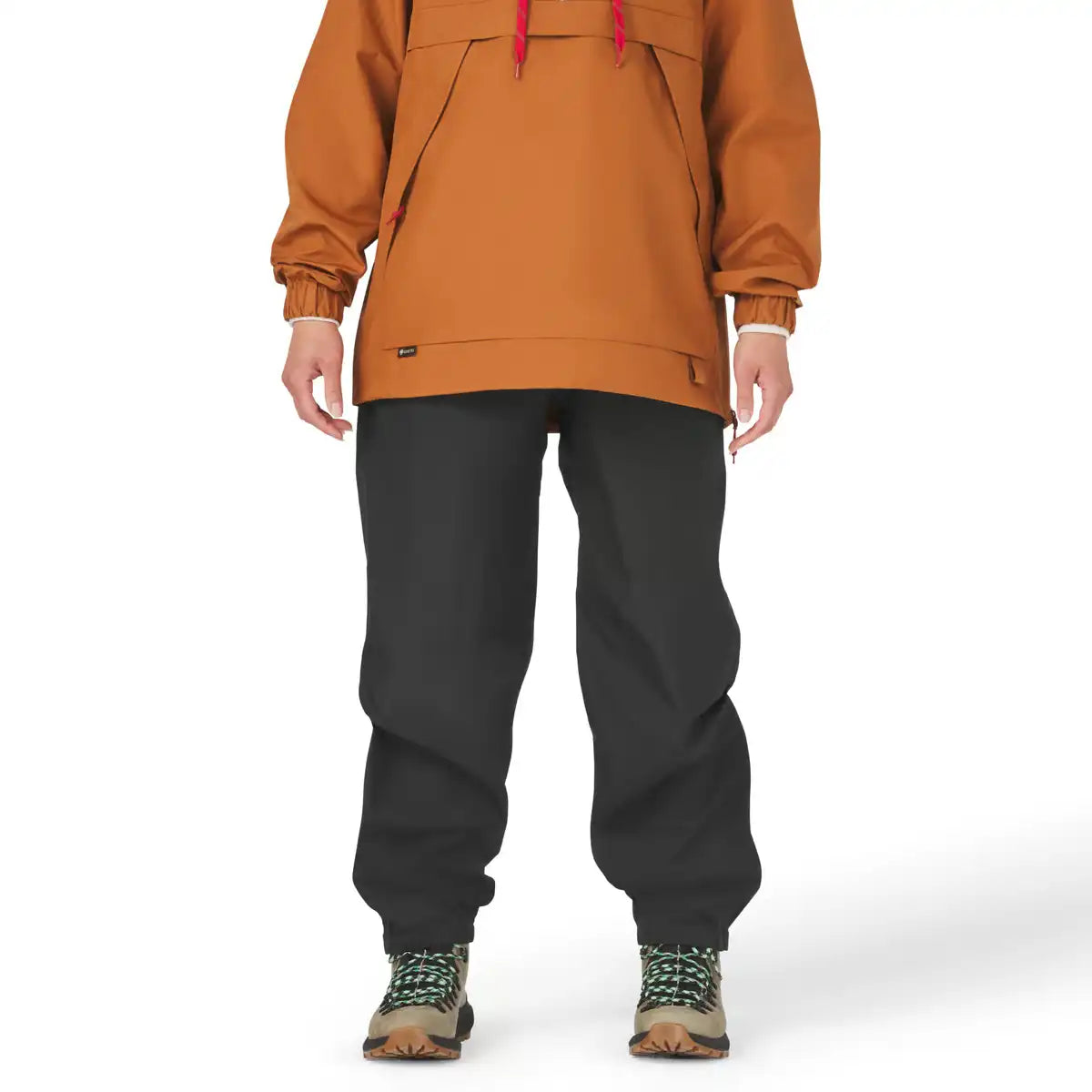 Cascade Crest Packable 3L GTX Rain Pants Black - Image 2