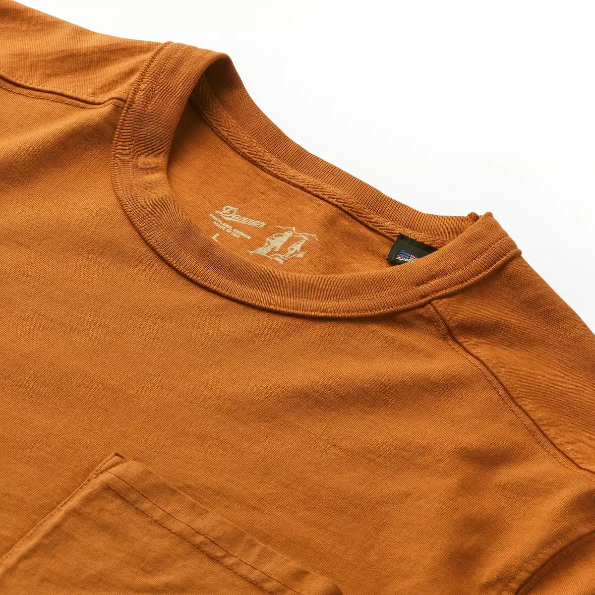 Danner 10.5oz Heavy Weight Pocket Tee Glazed Ginger - Image 6