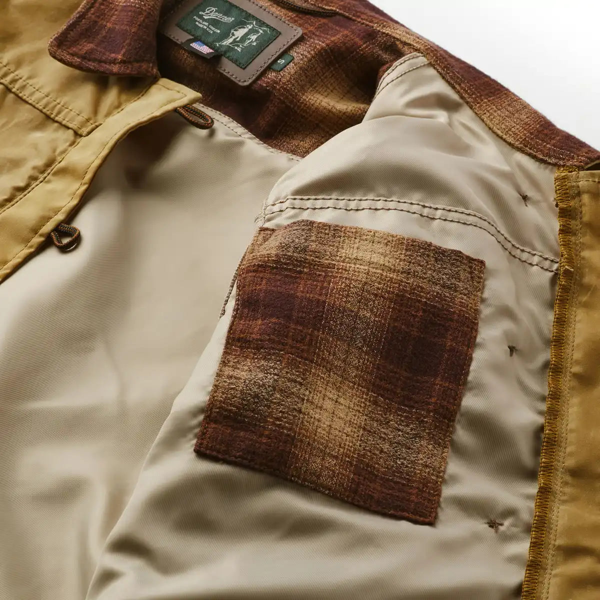 Danner Maywood Waxed Canvas Jacket Tan/Espresso - Image 10