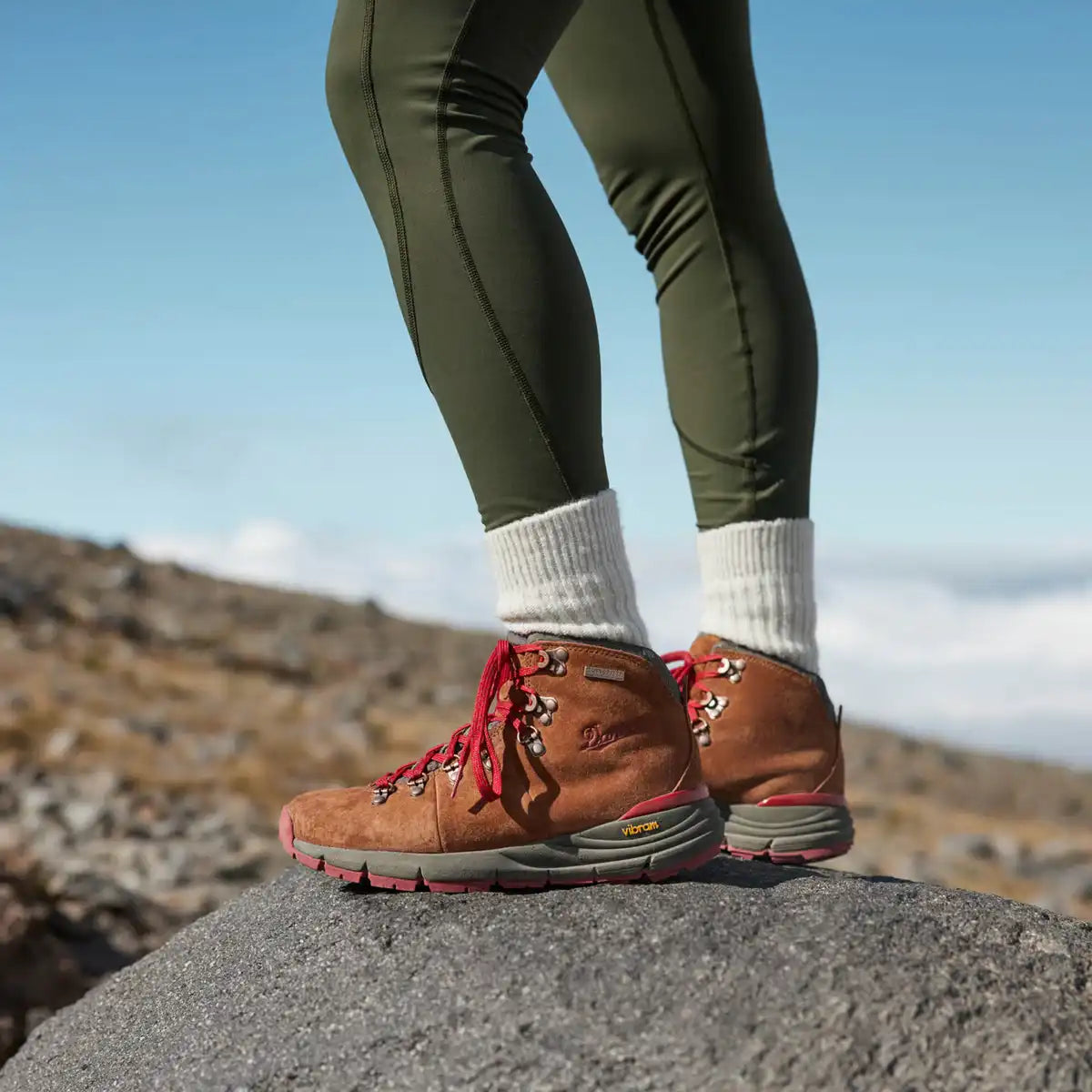 Women's Mountain 600 4.5 Brown/Red - Image 7