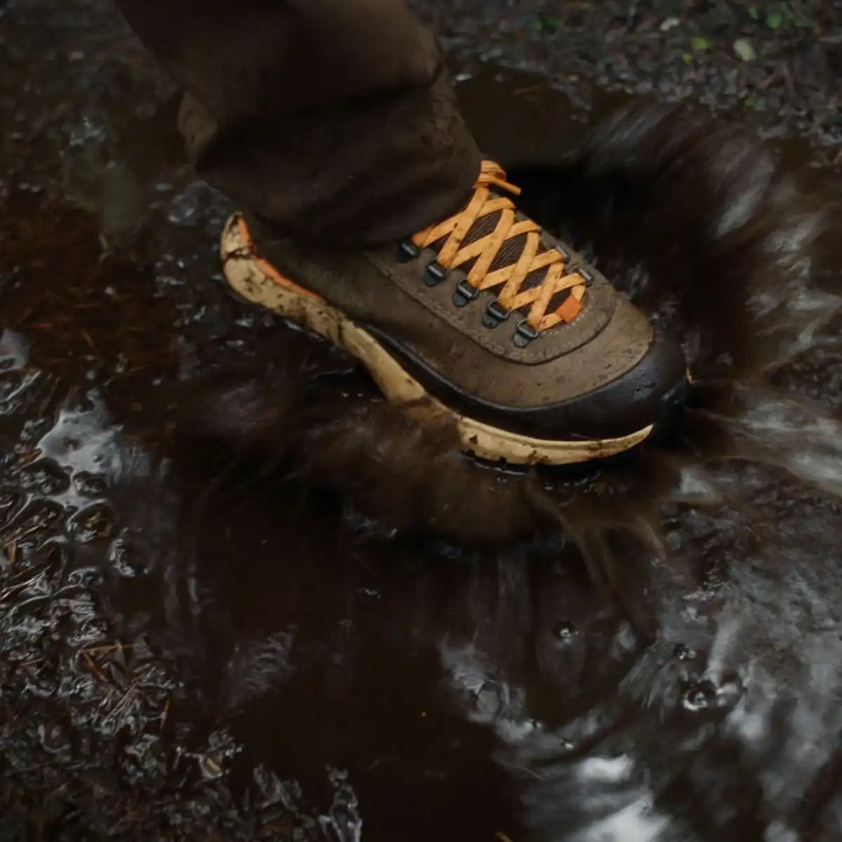 Trail Trainer Mid 4 Malt Brown/Orange Peel - Image 12