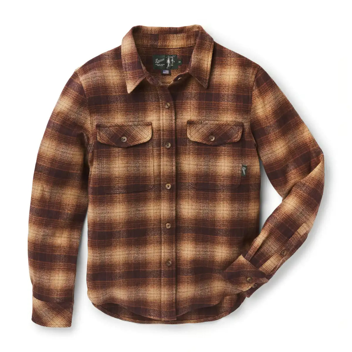 Danner Sauvie Cotton Flannel Espresso Plaid - Image 5