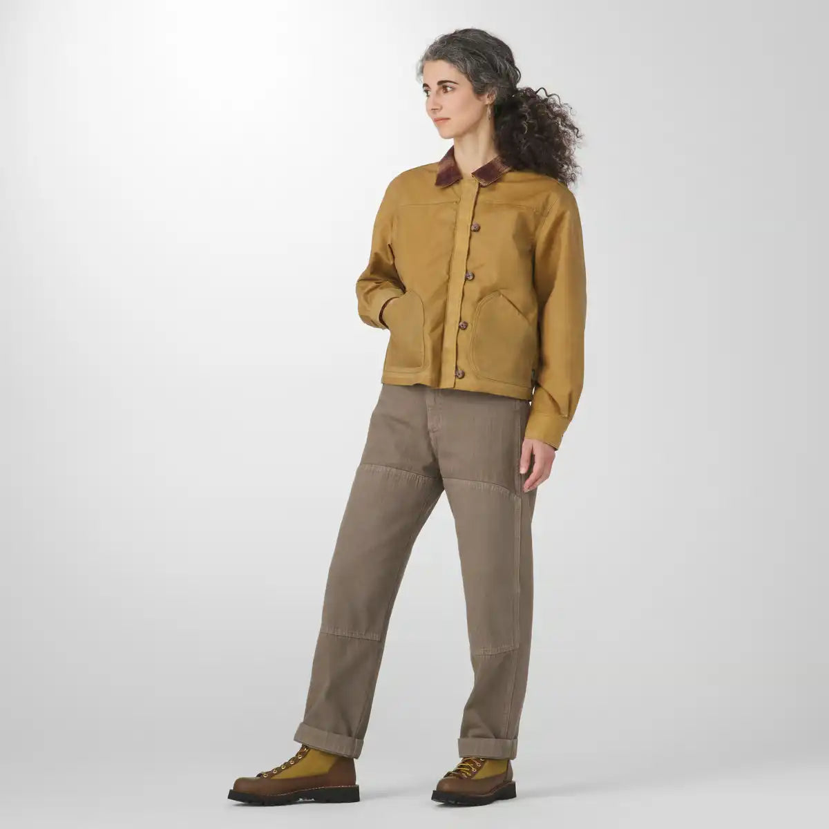 Danner Maywood Waxed Canvas Jacket Tan/Espresso - Image 2