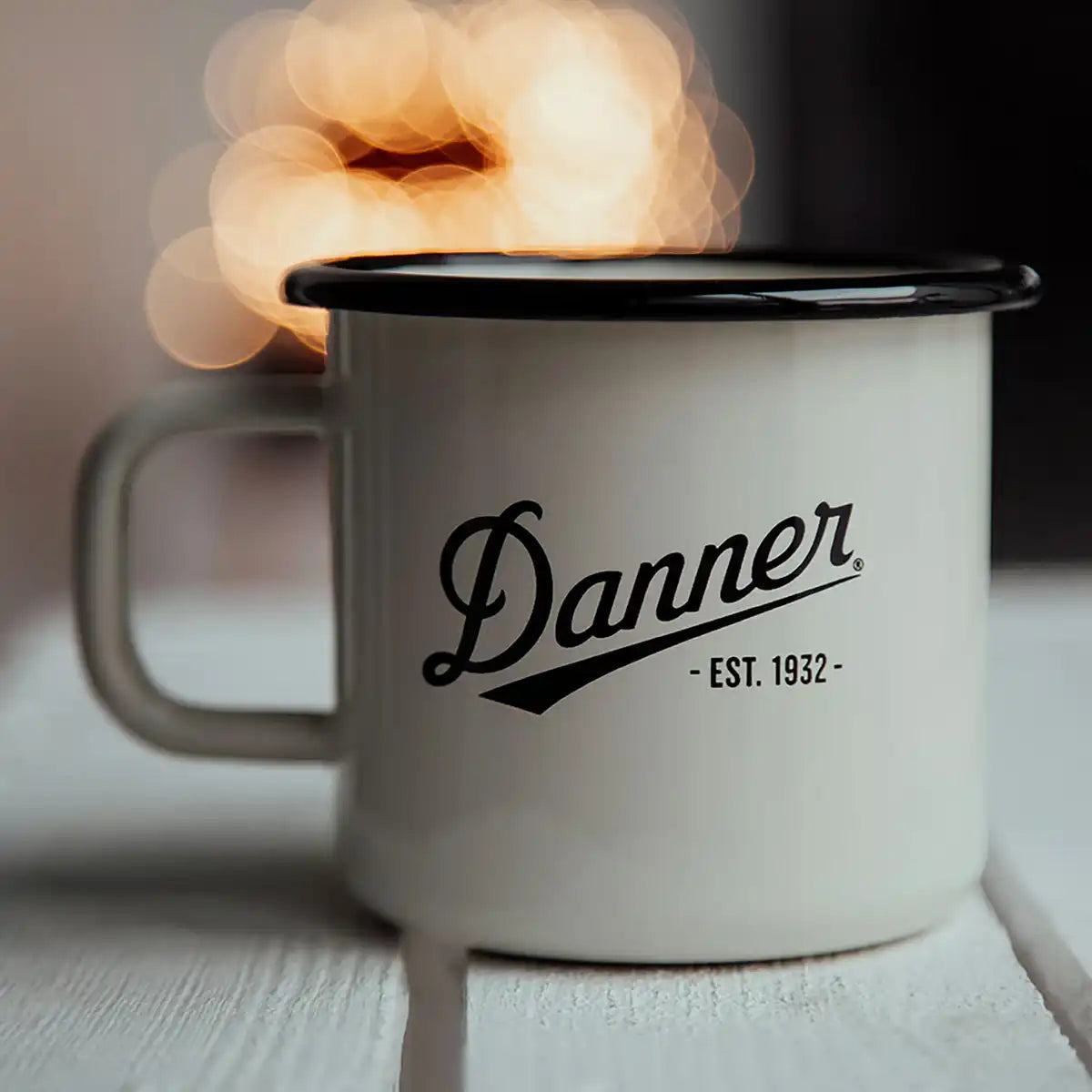 Danner Enamel 12oz Mug - Cream - Image 2
