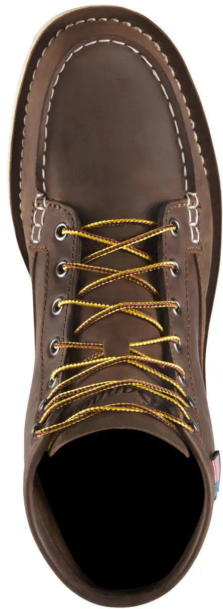 Bull Run Moc Toe 6 Brown Heel - Image 4
