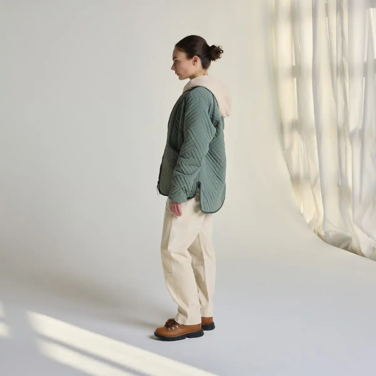 Women's Primaloft Liner Jacket Agave/Urban Chic - Image 7