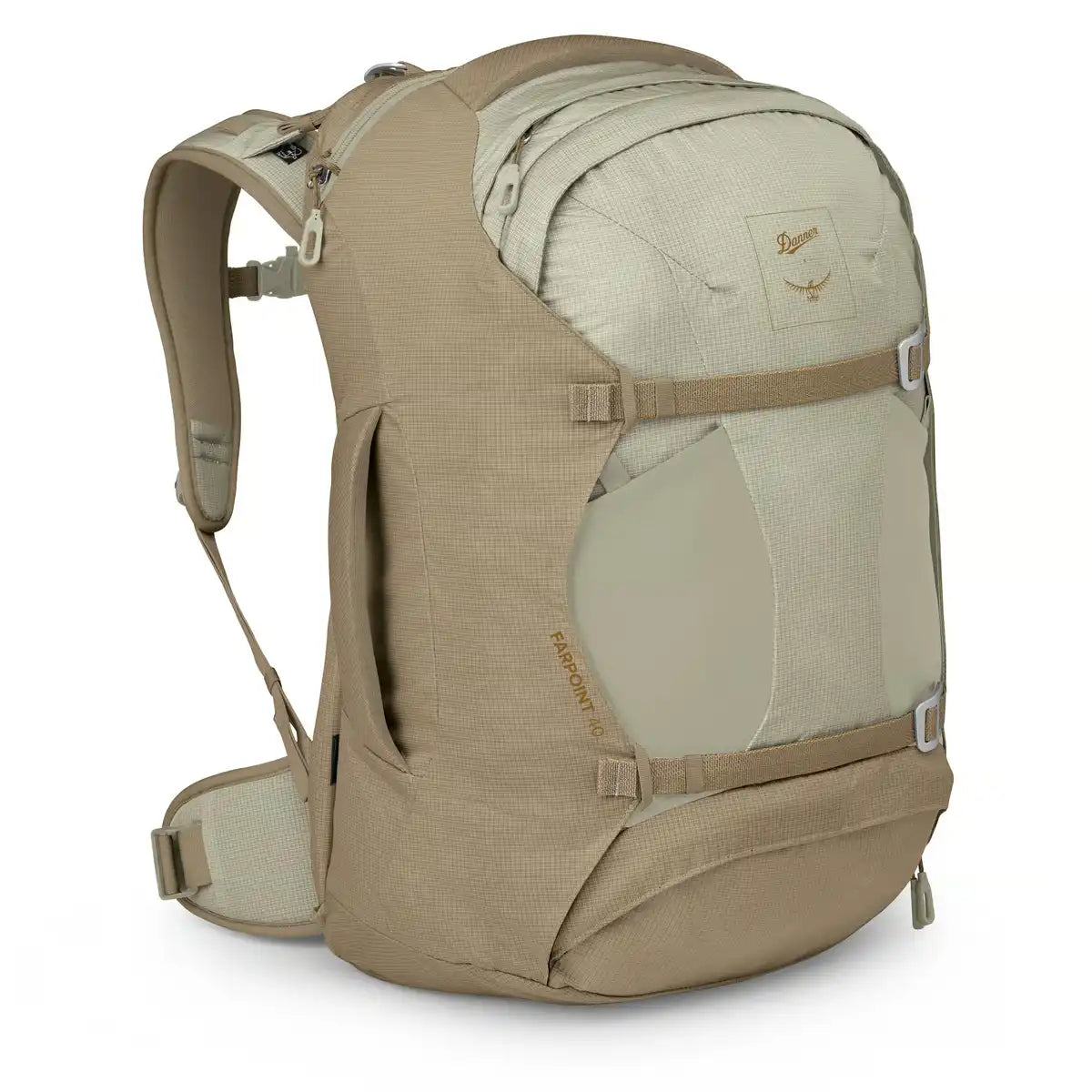 Osprey x Danner Farpoint 40L M's Pack - Sawdust/Latte Brown - Image 2