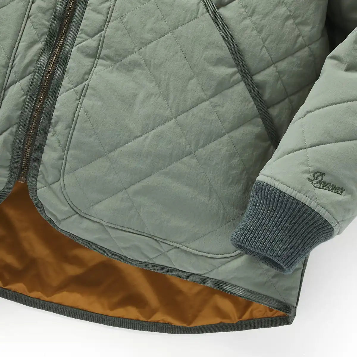 Men's Primaloft Liner Jacket Agave/Golden Brown - Image 3